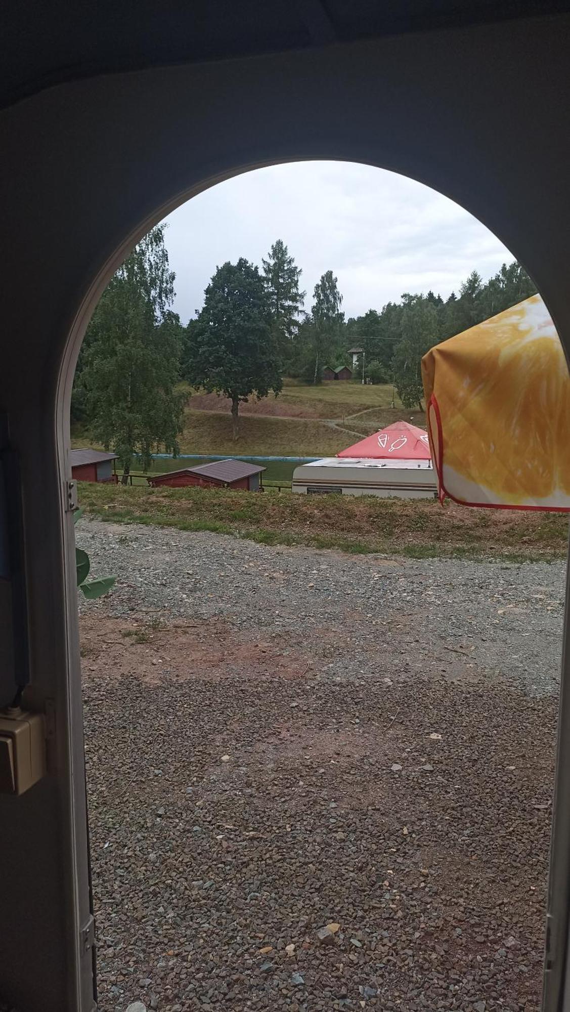 Karavan 3 V Arealu Koupaliste Bystre V Orlickych Horach Bystré Exterior foto